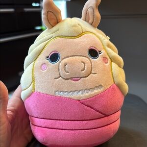 Squishmallows Miss Piggy 8 Inch Squishmallow Plush